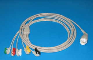 EKG kábel KB-5-M/1-42a do monitoru Agilent, Mindray, HP, Philips