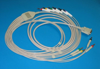 EKG kábel KT-10/0-4/10-Rd/50K do monitoru GE Hellige - Microsmart Mac
