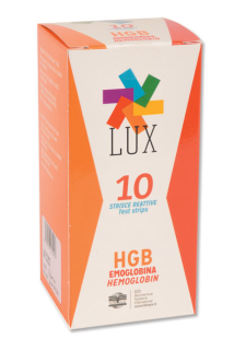 Prúžky LUX pre meranie Hemoglobínu (10ks)