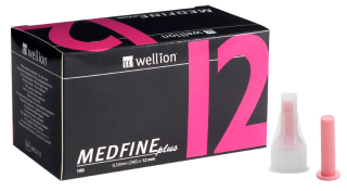 Ihla Wellion Medfine plus Penneedles 12 mm, 100ks