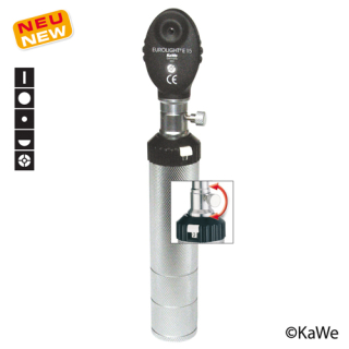 KaWe Oftalmoskop - Eurolight® E15 2,5 V (01.21155.001)