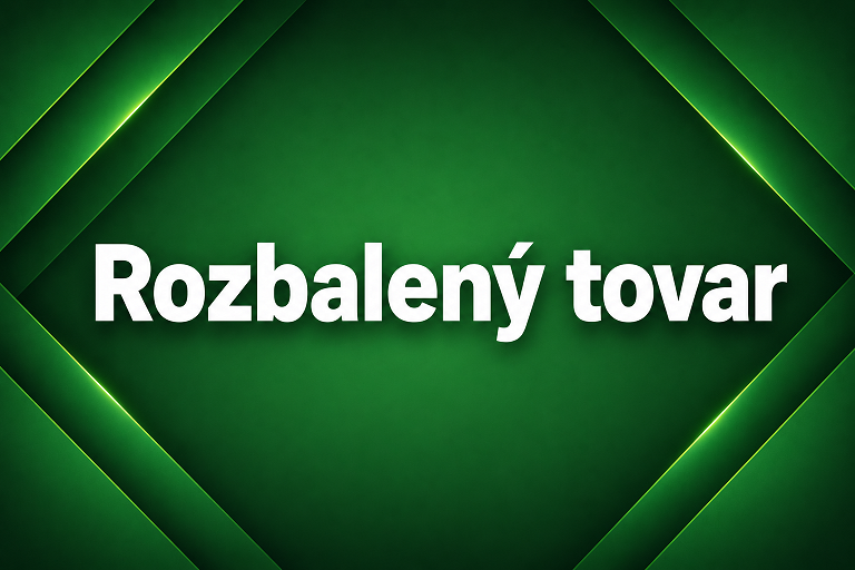 Rozbalený tovar