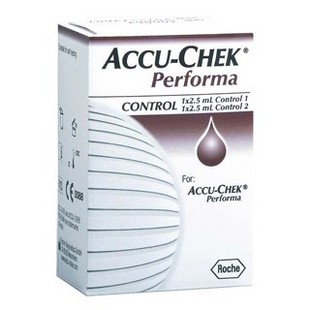 Accu-Chek Performa/Aviva Control, kontrolný roztok 2x2,5 ml